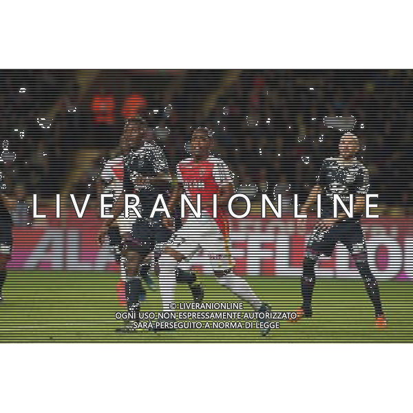 Mapou Yanga Mbiwa / Ivan Cavaleiro - 16.10.2015 - Monaco / Lyon - 10e journee Ligue 1 Photo : Serge Haouzi / Icon Sport/ Ag. Aldo Liverani Sas - ITALY ONLY - EDITORIAL USE ONLY