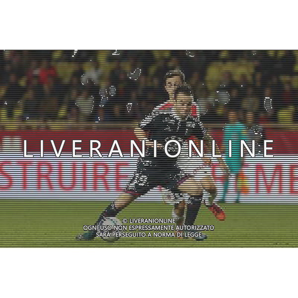 Mathieu Valbuena / Bernardo Silva - 16.10.2015 - Monaco / Lyon - 10e journee Ligue 1 Photo : Serge Haouzi / Icon Sport/ Ag. Aldo Liverani Sas - ITALY ONLY - EDITORIAL USE ONLY