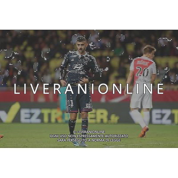 Rachid Ghezzal - 16.10.2015 - Monaco / Lyon - 10e journee Ligue 1 Photo : Serge Haouzi / Icon Sport/ Ag. Aldo Liverani Sas - ITALY ONLY - EDITORIAL USE ONLY