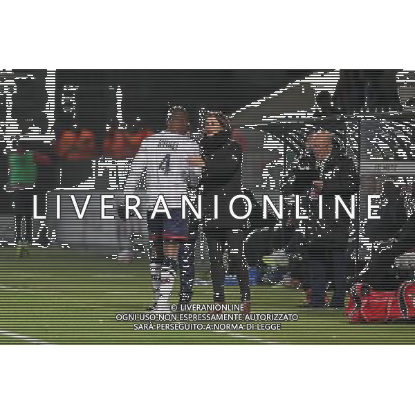 Expulsion Cedric AVINEL / Corinne DIACRE - 16.10.2015 - Metz / Clermont - 11e journee Ligue 2 Photo : Fred Marvaux / Icon Sport/ Ag. Aldo Liverani Sas - ITALY ONLY - EDITORIAL USE ONLY