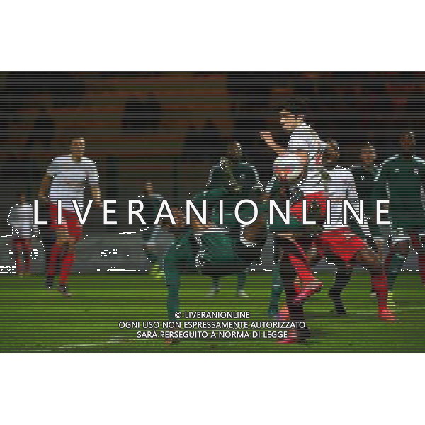 Anatole NGAMUKOL / Vincent MURATORI - 16.10.2015 - Red Star / Nancy - Ligue 2 - 11e journee Photo: Dave Winter / Icon Sport/ Ag. Aldo Liverani Sas - ITALY ONLY - EDITORIAL USE ONLY