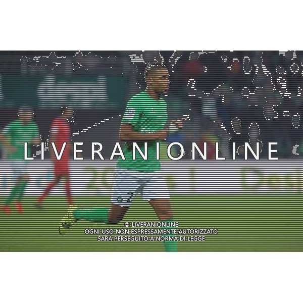 JOIE DE Kevin MONNET PAQUET - 17.10.2015 - Saint Etienne / Gazelec Ajaccio - 10eme journee de Ligue1 Photo : Jean Paul Thomas / Icon Sport AG ALDO LIVERANI SAS ONLY ITALY *** Local Caption ***