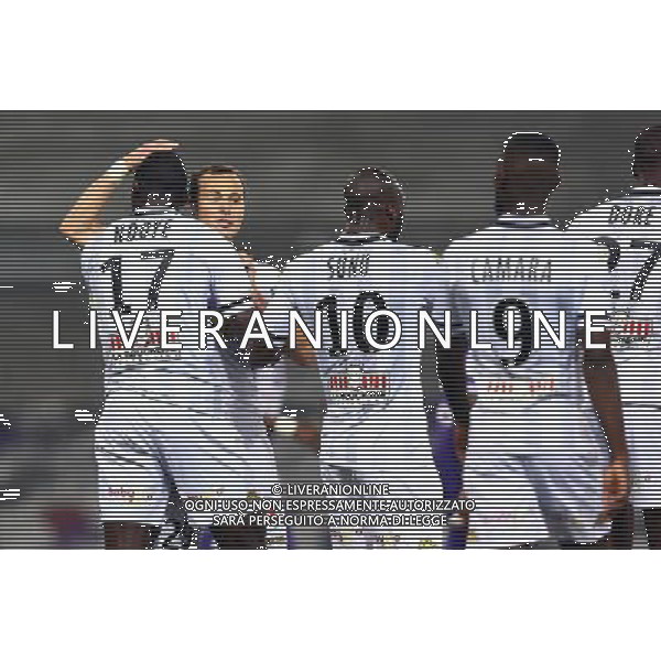 joie Cheikh Ndoye - 17.10.2015 - Toulouse / Angers - 10eme journee de Ligue1 Photo : Manuel Blondeau / Icon Sport *** Local Caption *** / Ag. Aldo Liverani Sas - ITALY ONLY - EDITORIAL USE ONLY