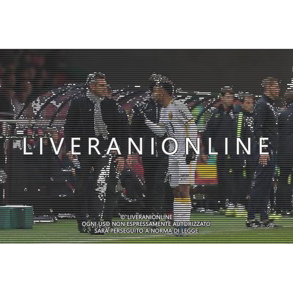 Sofiane BOUFAL / Jocelyn GOURVENNEC - 17.10.2015 - Guingamp / Lille - 10eme journee de Ligue1 Photo : Vincent Michel / Icon Sport/ Ag. Aldo Liverani Sas - ITALY ONLY - EDITORIAL USE ONLY