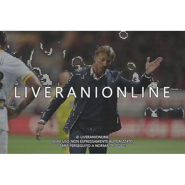 Herve RENARD - 17.10.2015 - Guingamp / Lille - 10eme journee de Ligue1 Photo : Vincent Michel / Icon Sport/ Ag. Aldo Liverani Sas - ITALY ONLY - EDITORIAL USE ONLY