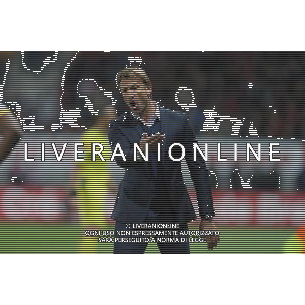 Herve RENARD - 17.10.2015 - Guingamp / Lille - 10eme journee de Ligue1 Photo : Vincent Michel / Icon Sport/ Ag. Aldo Liverani Sas - ITALY ONLY - EDITORIAL USE ONLY