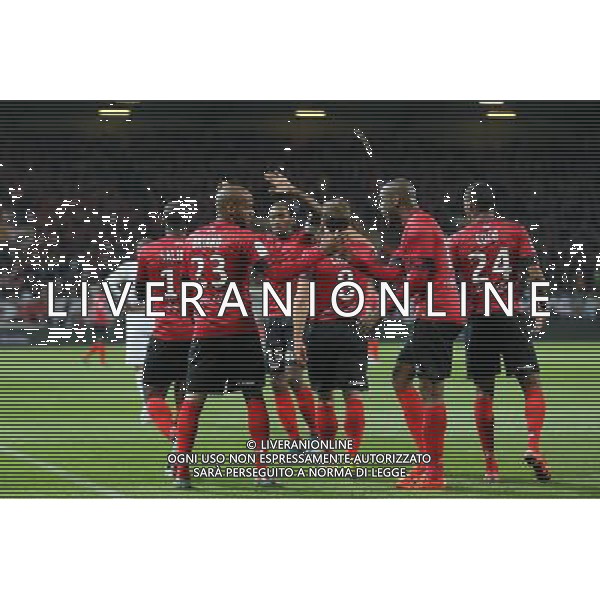 JOIE Jimmy BRIAND - 17.10.2015 - Guingamp / Lille - 10eme journee de Ligue1 Photo : Vincent Michel / Icon Sport/ Ag. Aldo Liverani Sas - ITALY ONLY - EDITORIAL USE ONLY