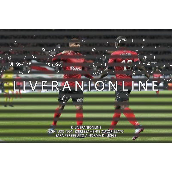 JOIE Jimmy BRIAND - 17.10.2015 - Guingamp / Lille - 10eme journee de Ligue1 Photo : Vincent Michel / Icon Sport/ Ag. Aldo Liverani Sas - ITALY ONLY - EDITORIAL USE ONLY