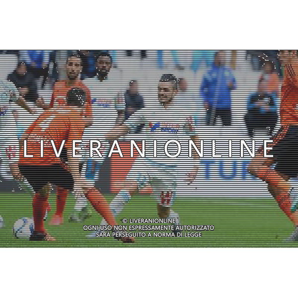 Remy CABELLA - 18.10.2015 - Marseille / Lorient - 10eme journee de Ligue1 Photo : Gaston Petrelli / Icon Sport *** Local Caption ***