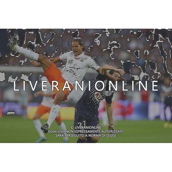 Daniel Congre / Enzo Crivelli - 18.10.2015 - Bordeaux / Montpellier - 10eme journee de Ligue1 Photo : Manuel Blondeau / Icon Sport AG ALDO LIVERANI SAS ONLY ITALY *** Local Caption ***