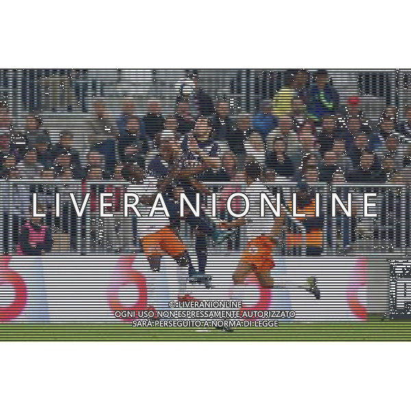 Enzo Crivelli / Mamadou Ndiaye / Thomas Toure - 18.10.2015 - Bordeaux / Montpellier - 10eme journee de Ligue1 Photo : Manuel Blondeau / Icon Sport AG ALDO LIVERANI SAS ONLY ITALY *** Local Caption ***