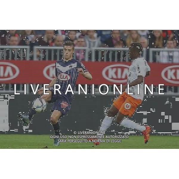 Frederic Guilbert / Mamadou Ndiaye - 18.10.2015 - Bordeaux / Montpellier - 10eme journee de Ligue1 Photo : Manuel Blondeau / Icon Sport *** Local Caption *** / AGENZIA ALDO LIVERANI SAS