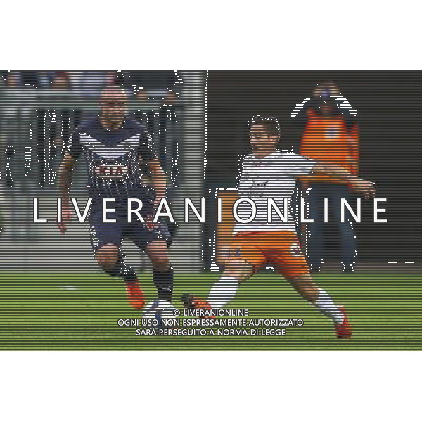Quentin Cornette / Nicolas Pallois - 18.10.2015 - Bordeaux / Montpellier - 10eme journee de Ligue1 Photo : Manuel Blondeau / Icon Sport *** Local Caption *** / AGENZIA ALDO LIVERANI SAS