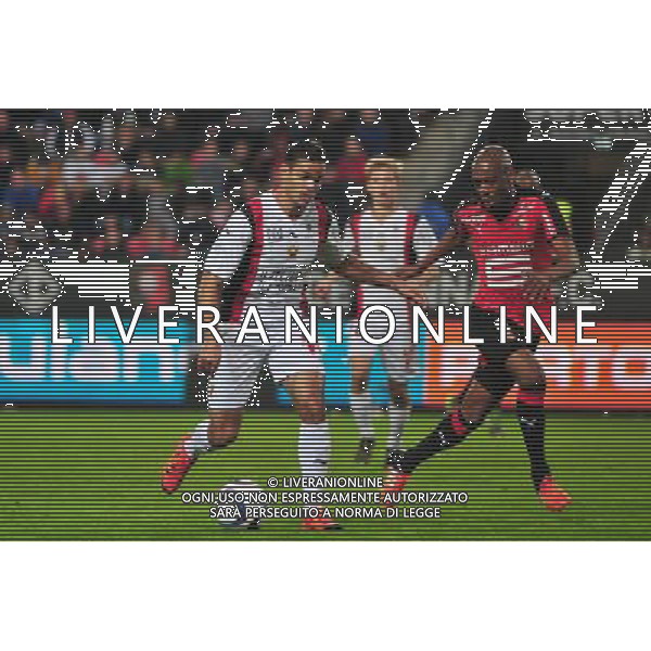 Hatem Ben Arfa - 18.10.2015 - Rennes / Nice - 10eme journee de Ligue1 Photo : Philippe Le brech / Icon Sport/ AGENZIA ALDO LIVERANI SAS