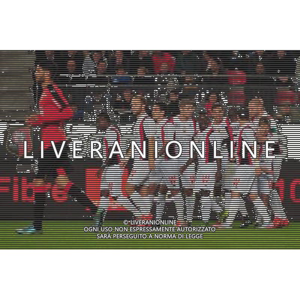 Joie Mathieu Bodmer - 18.10.2015 - Rennes / Nice - 10eme journee de Ligue1 Photo : Philippe Le brech / Icon Sport/ AGENZIA ALDO LIVERANI SAS