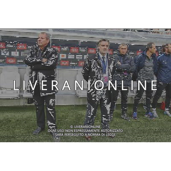 Rolland Courbis / Laurent Nicollin - 18.10.2015 - Bordeaux / Montpellier - 10eme journee de Ligue1 Photo : Manuel Blondeau / Icon Sport *** Local Caption *** AG ALDO LIVERANI SAS ONLY ITALY *** Local Caption *** AG ALDO LIVERANI SAS ONLY ITALY