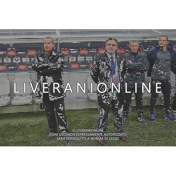 Rolland Courbis / Laurent Nicollin - 18.10.2015 - Bordeaux / Montpellier - 10eme journee de Ligue1 Photo : Manuel Blondeau / Icon Sport *** Local Caption *** AG ALDO LIVERANI SAS ONLY ITALY *** Local Caption *** AG ALDO LIVERANI SAS ONLY ITALY