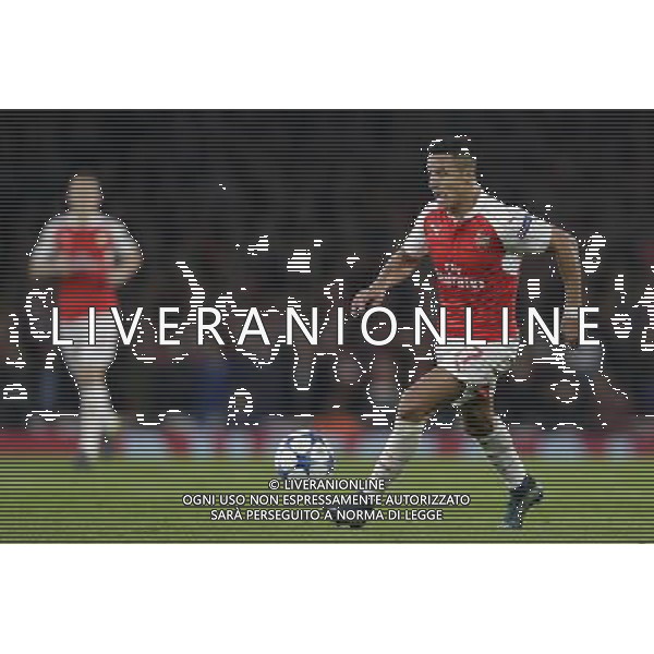 Arsenal\'s Alexis Sanchez in action during todays match Photographer Craig Mercer/CameraSport Football - UEFA Champions League Group F - Arsenal v Bayern Munich - Tuesday 20th October 2015 - The Emirates Stadium - London - Â© CameraSport - 43 Linden Ave. Countesthorpe. Leicester. England. LE8 5PG - Tel: +44 (0) 116 277 4147 - admin@camerasport.com - www.camerasport.com/AGENZIA ALDO LIVERANI SAS - ITALY ONLY EDITORIAL USE ONLY