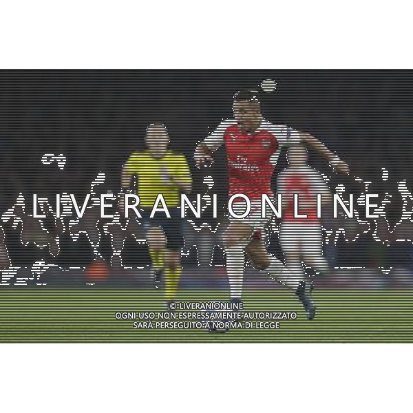 Arsenal\'s Alexis Sanchez in action during todays match Photographer Craig Mercer/CameraSport Football - UEFA Champions League Group F - Arsenal v Bayern Munich - Tuesday 20th October 2015 - The Emirates Stadium - London - Â© CameraSport - 43 Linden Ave. Countesthorpe. Leicester. England. LE8 5PG - Tel: +44 (0) 116 277 4147 - admin@camerasport.com - www.camerasport.com/AGENZIA ALDO LIVERANI SAS - ITALY ONLY EDITORIAL USE ONLY
