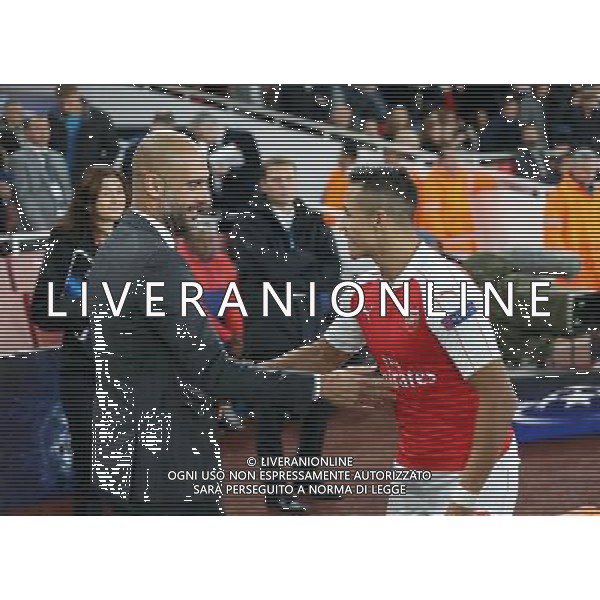 Alexis Sanchez / Pep Guardiola - 20.10.2015 - Arsenal / Bayern Munich - Champions League Photo: Spi / Icon Sport/AGENZIA ALDO LIVERANI SAS - ITALY ONLY EDITORIAL USE ONLY