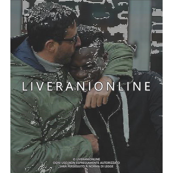 XXIV Trofeo Luigi Berlusconi Milano - 21.10.2015 Milan-Inter Nella Foto:balotelli mario e il proprietario del ristorante giannino /Ph.Vitez-Ag. Aldo Liverani