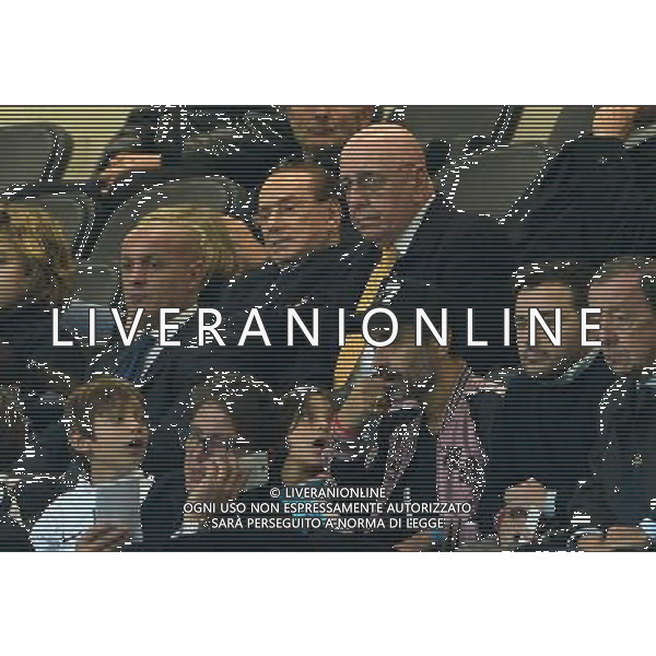 XXIV Trofeo Luigi Berlusconi Milano - 21.10.2015 Milan-Inter Nella Foto:silvio berlusconi e adriano galliani /Ph.Vitez-Ag. Aldo Liverani