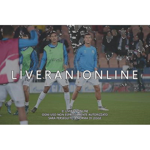 Cristiano RONALDO / Raphael VARANE - 21.10.2015 - PSG / Real Madrid - 3eme journee Champions League Photo : Nolwenn Le Gouic / Icon SportAGENZIA ALDO LIVERANI SAS - ITALY ONLY EDITORIAL USE ONLY