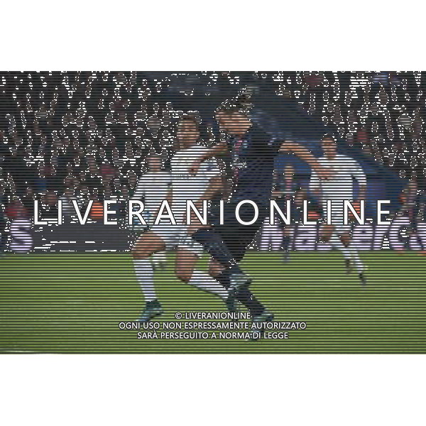 Zlatan IBRAHIMOVIC / DANILO - 21.10.2015 - PSG / Real Madrid - 3eme journee Champions League Photo : Nolwenn Le Gouic / Icon Sport /AGENZIA ALDO LIVERANI SAS - italy only - editorial use only