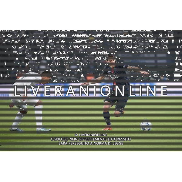 Angel DI MARIA / CASEMIRO - 21.10.2015 - PSG / Real Madrid - 3eme journee Champions League Photo : Nolwenn Le Gouic / Icon Sport /AGENZIA ALDO LIVERANI SAS - italy only - editorial use only