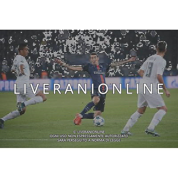 Angel DI MARIA / CASEMIRO - 21.10.2015 - PSG / Real Madrid - 3eme journee Champions League Photo : Nolwenn Le Gouic / Icon Sport /AGENZIA ALDO LIVERANI SAS - italy only - editorial use only