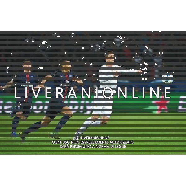 Marco VERRATTI / Cristiano RONALDO - 21.10.2015 - PSG / Real Madrid - Ligue des Champions Photo: Dave Winter / Icon Sport /AGENZIA ALDO LIVERANI SAS - italy only - editorial use only