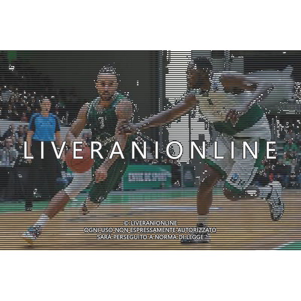 Zack Wright / Mouhammadou Jaiteh - 21.10.2015 - Nanterre / Ljubljana - Eurocup Photo : Anthony Dibon / Icon Sport/AGENZIA ALDO LIVERANI SAS - ITALY ONLY EDITORIAL USE ONLY