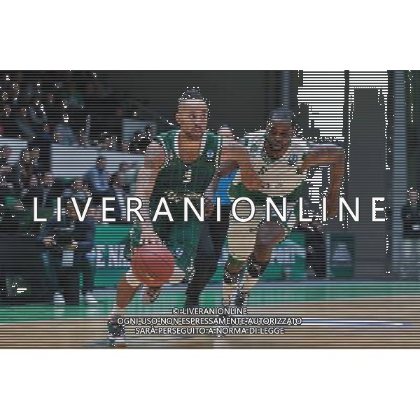 Zack Wright / Jeremy Nzeulie - 21.10.2015 - Nanterre / Ljubljana - Eurocup Photo : Anthony Dibon / Icon Sport/AGENZIA ALDO LIVERANI SAS - ITALY ONLY EDITORIAL USE ONLY