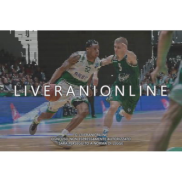 Gerald Robinson / Luka Rupnik - 21.10.2015 - Nanterre / Ljubljana - Eurocup Photo : Anthony Dibon / Icon Sport/AGENZIA ALDO LIVERANI SAS - ITALY ONLY EDITORIAL USE ONLY