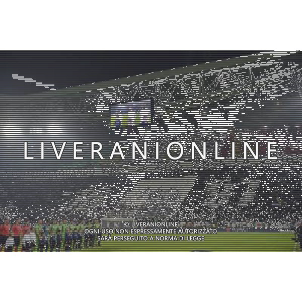 Torino 21-10-2015 - Juventus Stadium Champions League - Juventus vs Borussia Monchengladbach Nella foto: coreografia dei tifosi ©Tardito/AGENZIA ALDO LIVERANI SAS
