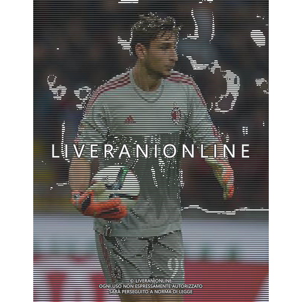 XXIV Trofeo Luigi Berlusconi Milano - 21.10.2015 Milan-Inter Nella Foto:Gianluigi Donnarumma /Ph.Vitez-Ag. Aldo Liverani