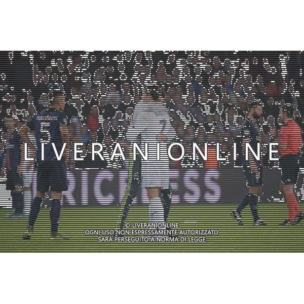 Cristiano RONALDO / streaker - 21.10.2015 - PSG / Real Madrid - 3eme journee Champions League Photo : Nolwenn Le Gouic / Icon Sport AG ALDO LIVERANI SAS ONLY ITALY
