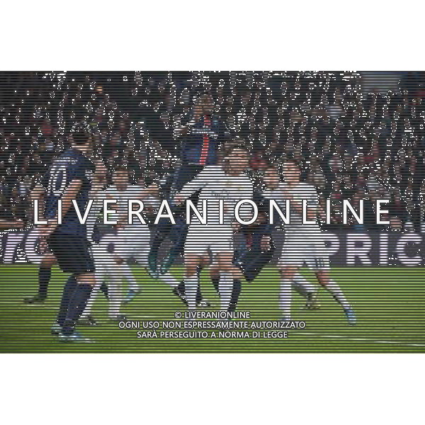 Cristiano RONALDO / Serge AURIER - 21.10.2015 - PSG / Real Madrid - 3eme journee Champions League Photo : Nolwenn Le Gouic / Icon Sport AG ALDO LIVERANI SAS ONLY ITALY