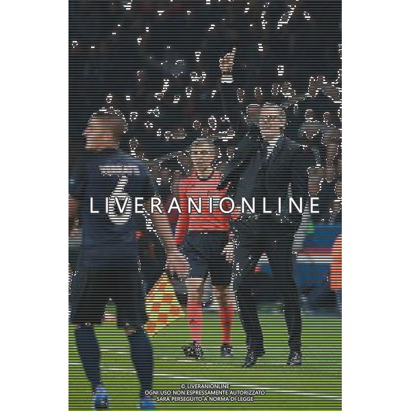 Laurent BLANC - 21.10.2015 - PSG / Real Madrid - 3eme journee Champions League Photo : Nolwenn Le Gouic / Icon Sport AG ALDO LIVERANI SAS ONLY ITALY