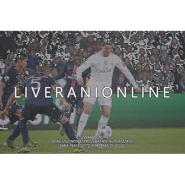 Cristiano RONALDO / Blaise MATUIDI - 21.10.2015 - PSG / Real Madrid - 3eme journee Champions League Photo : Nolwenn Le Gouic / Icon Sport AG ALDO LIVERANI SAS ONLY ITALY