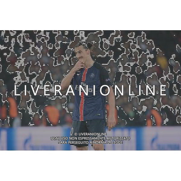 Zlatan IBRAHIMOVIC - 21.10.2015 - PSG / Real Madrid - 3eme journee Champions League Photo : Nolwenn Le Gouic / Icon Sport AG ALDO LIVERANI SAS ONLY ITALY