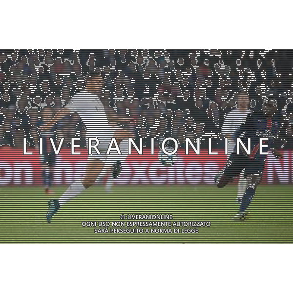 DANILO / Blaise MATUIDI - 21.10.2015 - PSG / Real Madrid - 3eme journee Champions League Photo : Nolwenn Le Gouic / Icon Sport AG ALDO LIVERANI SAS ONLY ITALY