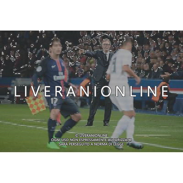 MAXWELL / Laurent BLANC - 21.10.2015 - PSG / Real Madrid - 3eme journee Champions League Photo : Nolwenn Le Gouic / Icon Sport AG ALDO LIVERANI SAS ONLY ITALY