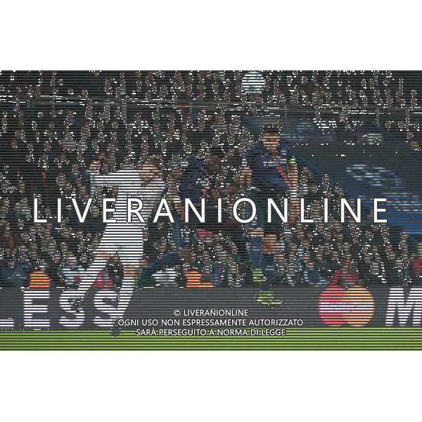 Serge AURIER / Sergio RAMOS / Thiago SILVA - 21.10.2015 - PSG / Real Madrid - 3eme journee Champions League Photo : Nolwenn Le Gouic / Icon Sport AG ALDO LIVERANI SAS ONLY ITALY
