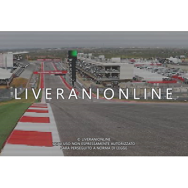 The first corner. 22.10.2015. Formula 1 World Championship, Rd 16, United States Grand Prix, Austin, Texas, USA, Preparation Day. ©/AGENZIA ALDO LIVERANI SAS - ITALY ONLY EDITORIAL USE ONLY