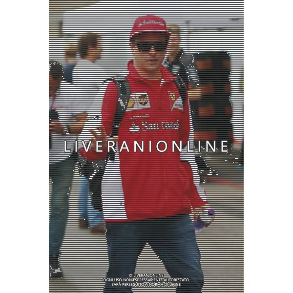 Kimi Raikkonen (FIN) Ferrari. 22.10.2015. Formula 1 World Championship, Rd 16, United States Grand Prix, Austin, Texas, USA, Preparation Day. ©/AGENZIA ALDO LIVERANI SAS - ITALY ONLY EDITORIAL USE ONLY