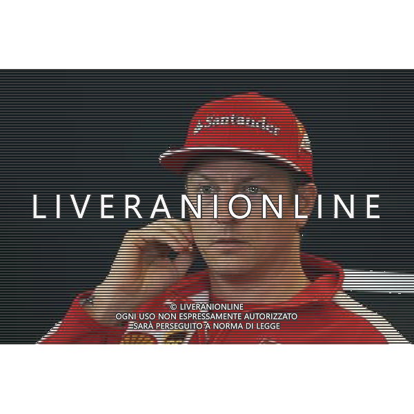Kimi Raikkonen (FIN) Ferrari in the FIA Press Conference. 22.10.2015. Formula 1 World Championship, Rd 16, United States Grand Prix, Austin, Texas, USA, Preparation Day. - www.xpbimages.com, EMail: requests@xpbimages.com - copy of publication required for printed pictures. Every used picture is fee-liable. Â© Copyright: Moy / XPB Images /AGENZIA ALDO LIVERANI SAS - ITALY ONLY EDITORIAL USE ONLY