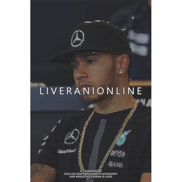 Lewis Hamilton (GBR) Mercedes AMG F1 in the FIA Press Conference. 22.10.2015. Formula 1 World Championship, Rd 16, United States Grand Prix, Austin, Texas, USA, Preparation Day. - www.xpbimages.com, EMail: requests@xpbimages.com - copy of publication required for printed pictures. Every used picture is fee-liable. Â© Copyright: Moy / XPB Images /AGENZIA ALDO LIVERANI SAS - ITALY ONLY EDITORIAL USE ONLY