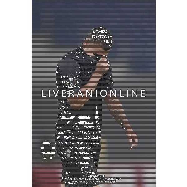 Roma - 22/10/2015 - Stadio Olimpico - UEFA Europa League 2015-2016 - Gruppo G - Lazio vs Rosenborg - nella foto: la delusione di Mauricio dopo l\'espulsione / Ph. Fabrizio Corradetti - Ag. Aldo Liverani sas /AGENZIA ALDO LIVERANI SAS
