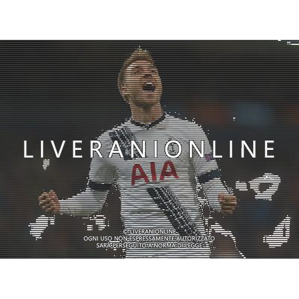 Tottenham Hotspur\'s Christian Eriksen celebrates his goal Photographer Kieran Galvin/CameraSport Football - UEFA Europa League Group J - Anderlecht v Tottenham Hotspur - Thursday 22nd October 2015 - Constant Vanden Stock Stadium, Anderlecht, Brussels - Belgium © CameraSport - 43 Linden Ave. Countesthorpe. Leicester. England. LE8 5PG - Tel: +44 (0) 116 277 4147 - admin@camerasport.com - www.camerasport.com /AGENZIA ALDO LIVERANI SAS - ITALY ONLY EDITORIAL USE ONLY